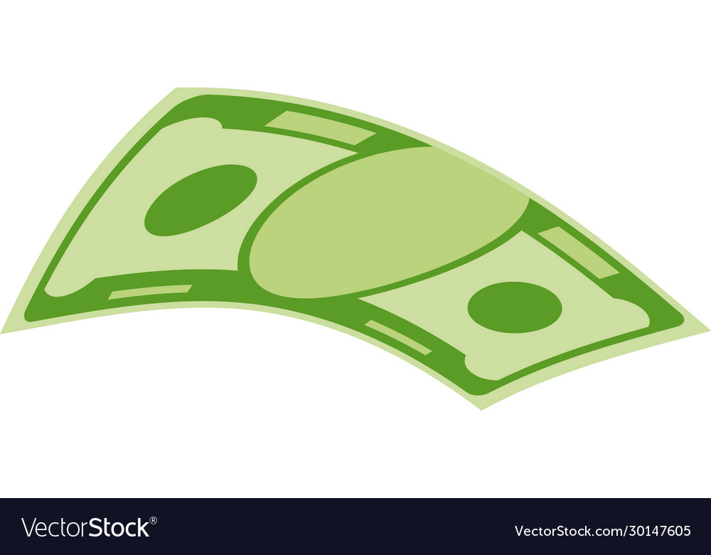 Various kind money packing in bundles bank Vector Image