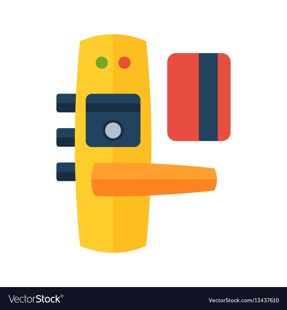 House door lock access equipment icon