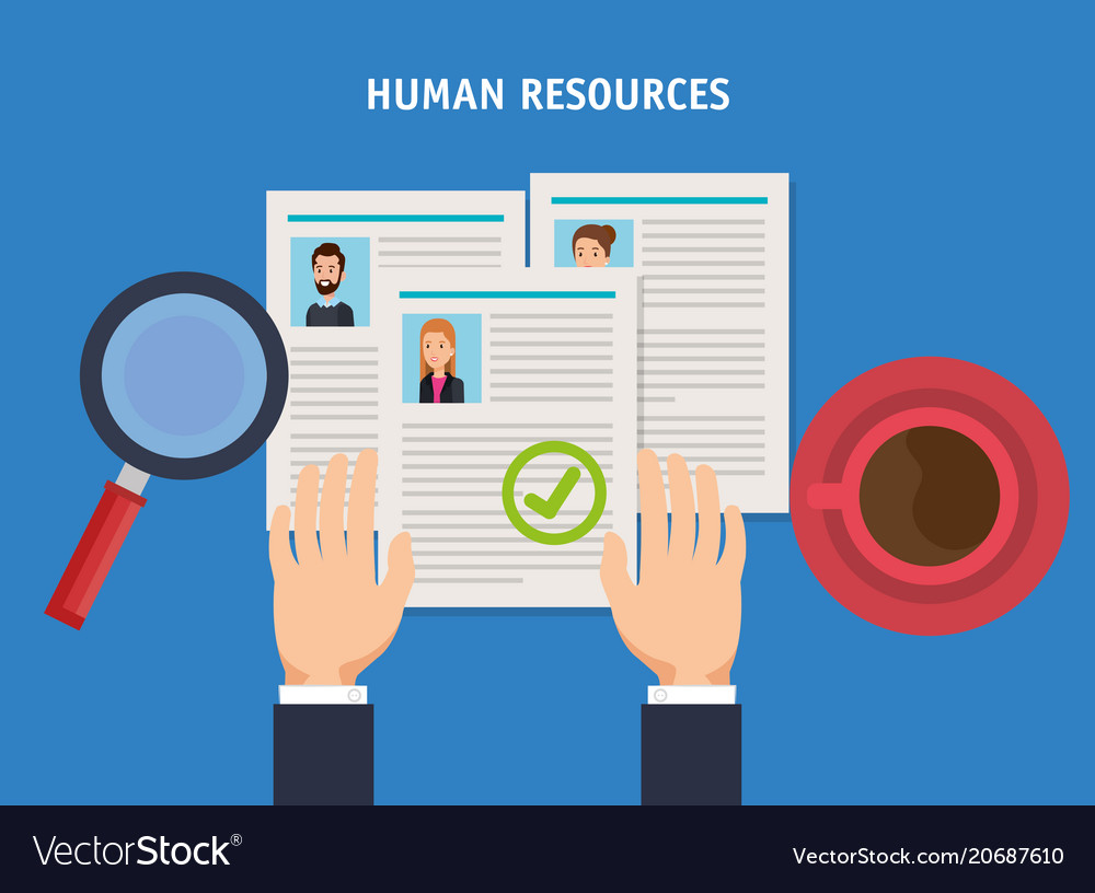 Human resources set icons