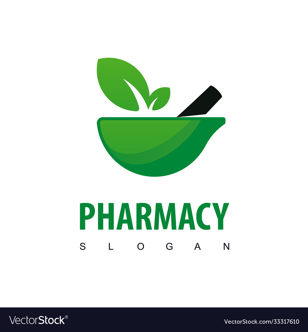 Pharmacy logo medicine symbol Royalty Free Vector Image