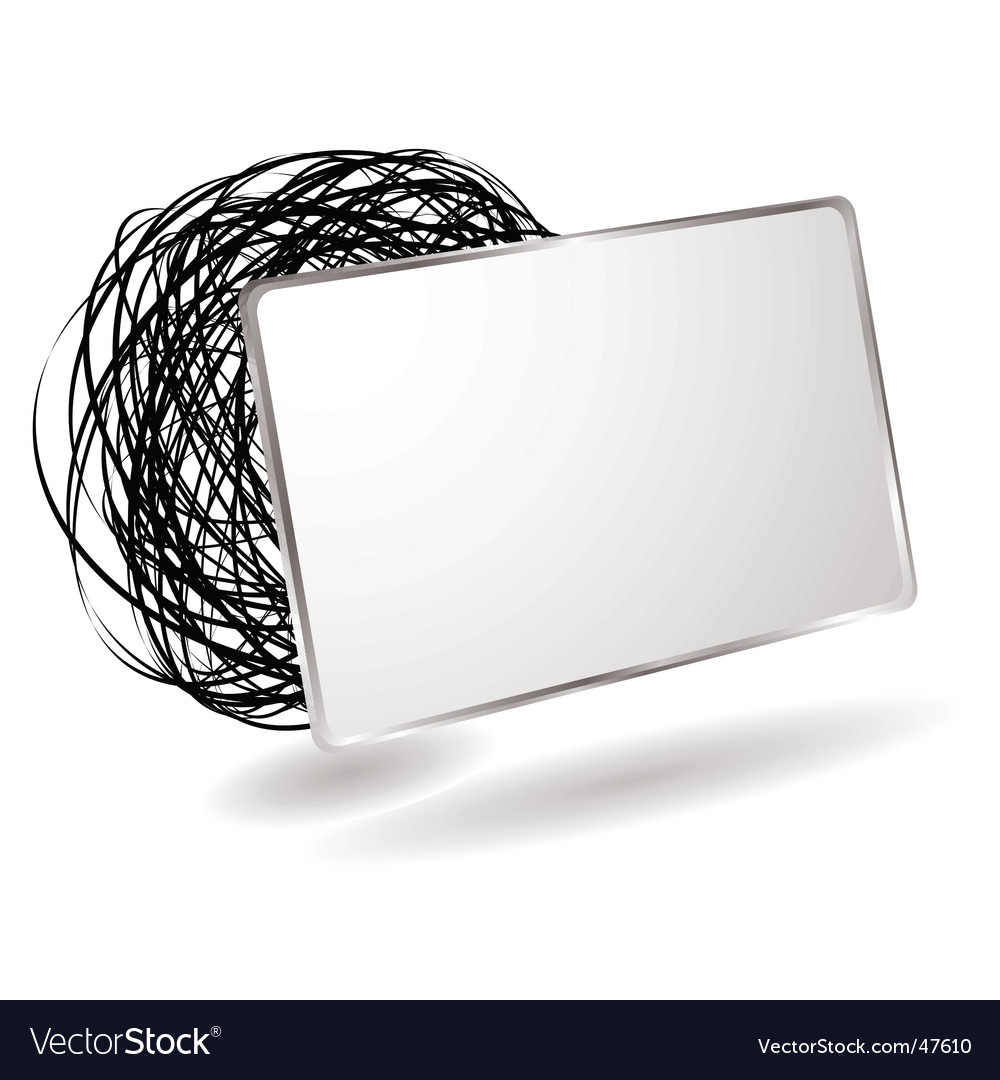 Scribble note Royalty Free Vector Image - VectorStock