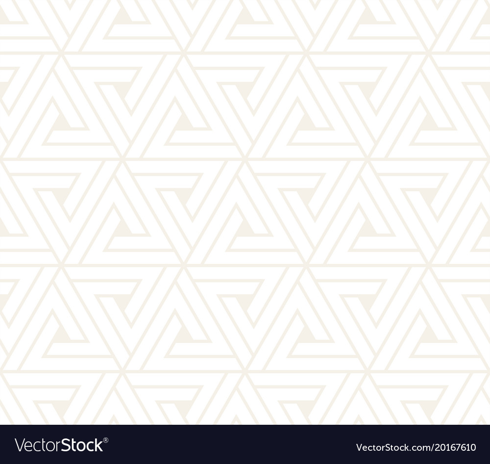 Subtle Geometric Triangle Pattern