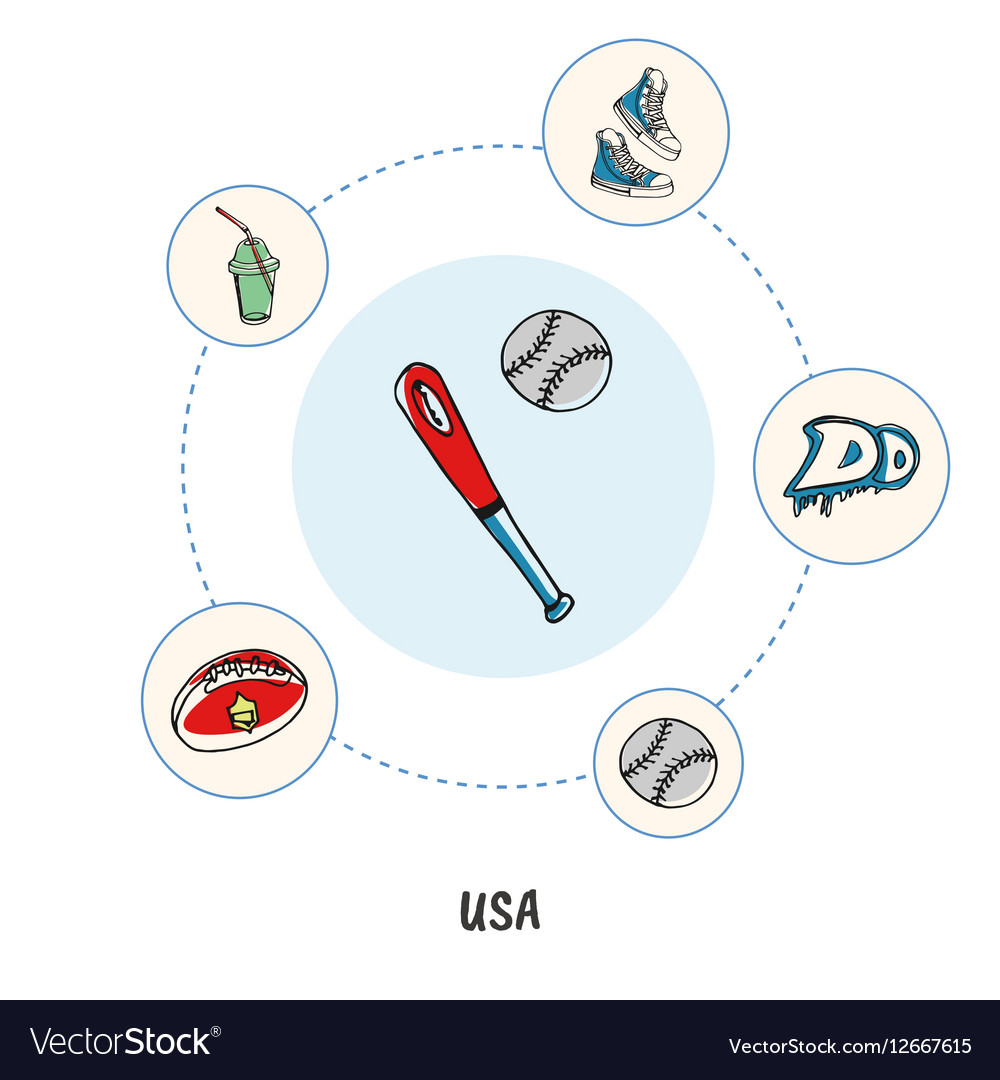 famous-american-symbols-doodle-concept-royalty-free-vector