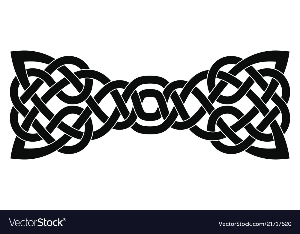 Celtic national ornament Royalty Free Vector Image