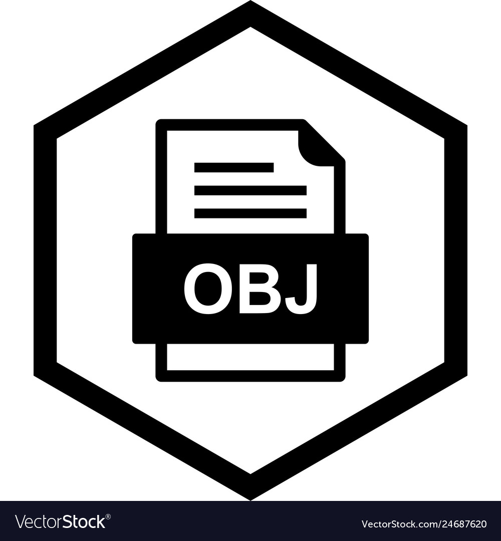 Obj file document icon