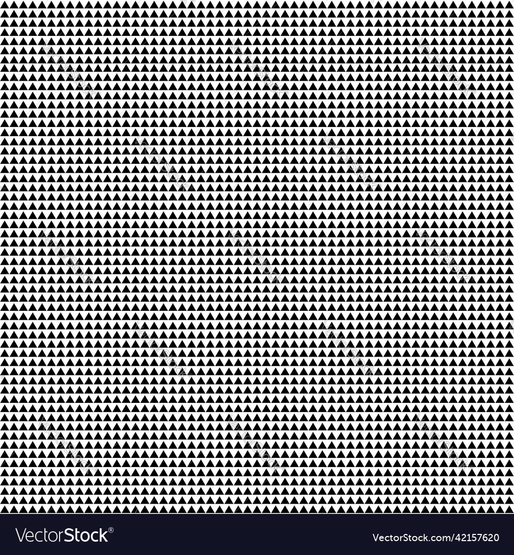 Triangle basic shape mosaic repeatable pattern vector image Triangle basic shape mosaic repeatable pattern