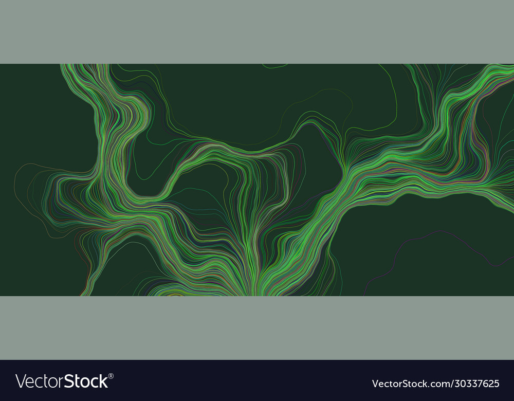 Abstract curved lines background colorful