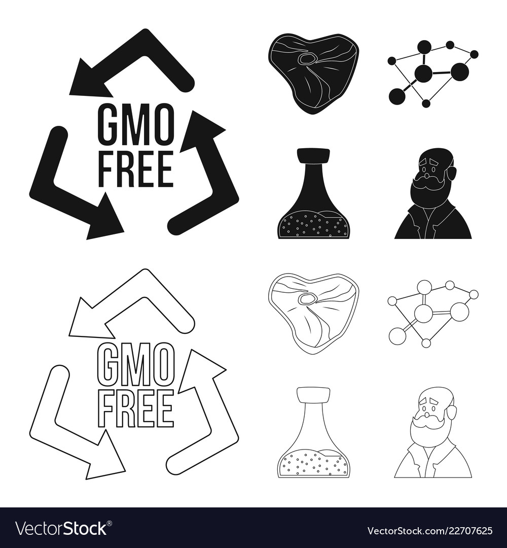 Design of and symbol set s Vector Image Design of and symbol set s