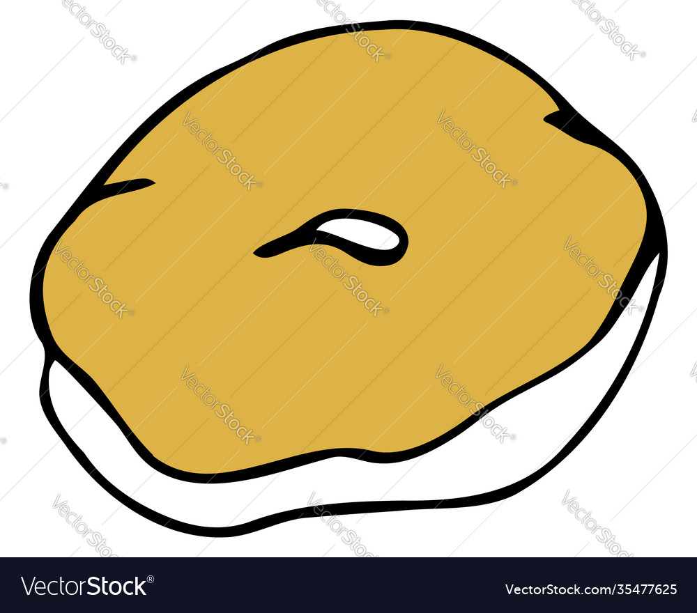 Isolated element vector image Isolated element