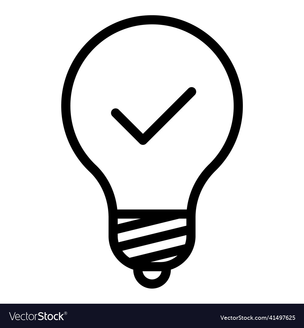 Lightbulb - Idea Concept Icon
