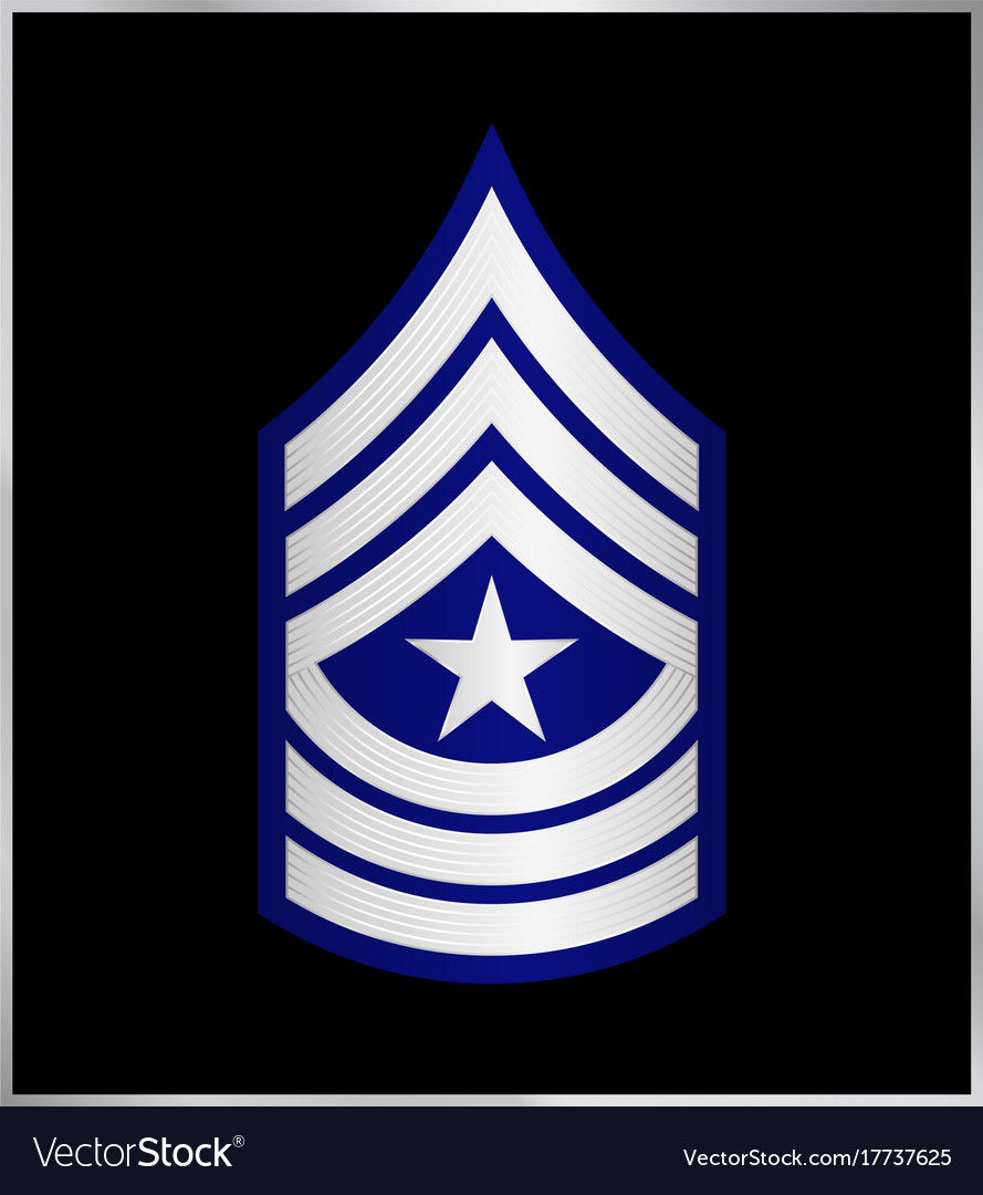 Military ranks and insignia stripes chevrons Vector Image