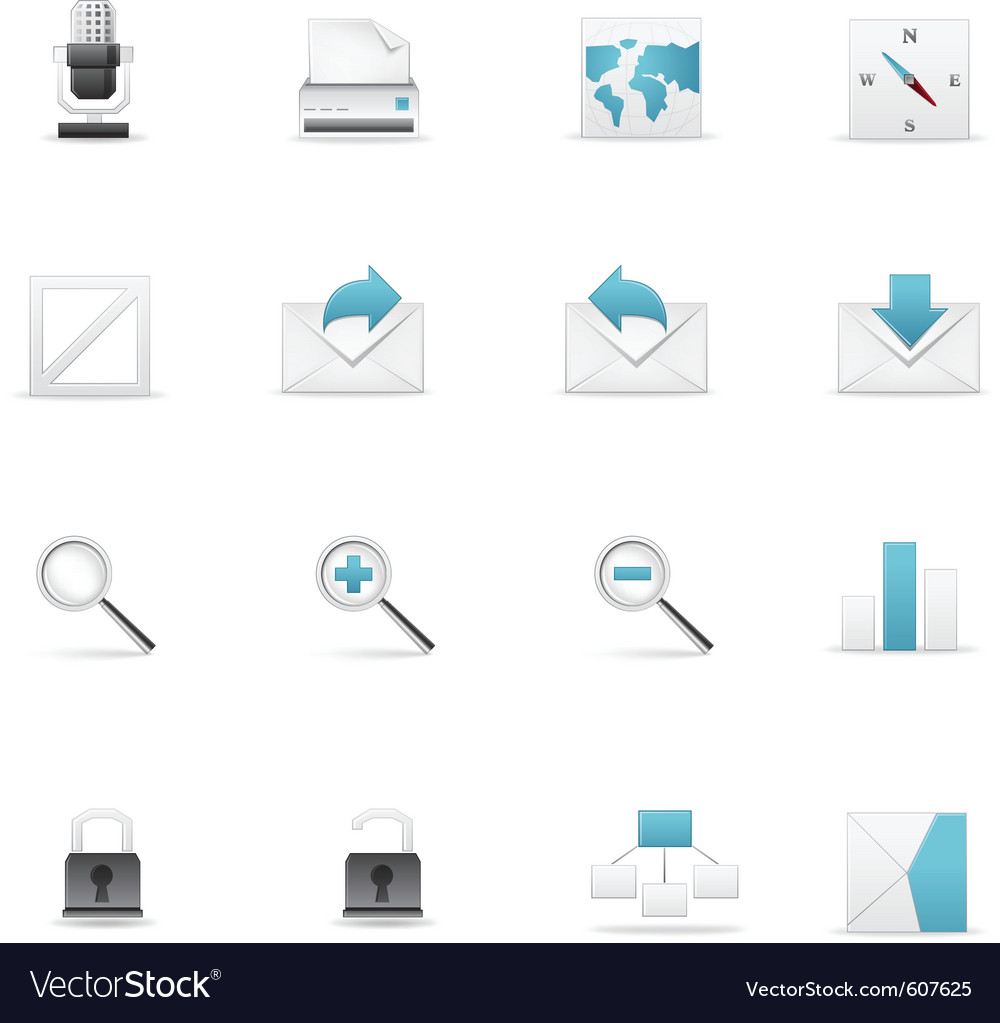 Web icons