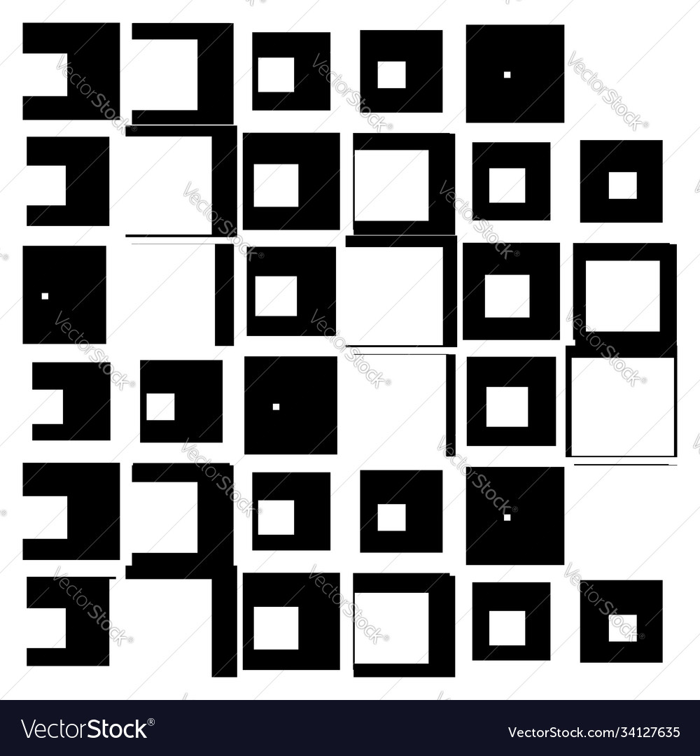 Chaotic Square Pattern