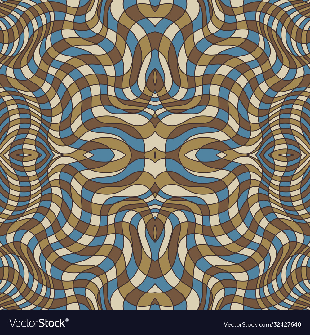 Abstract color grid seamless pattern