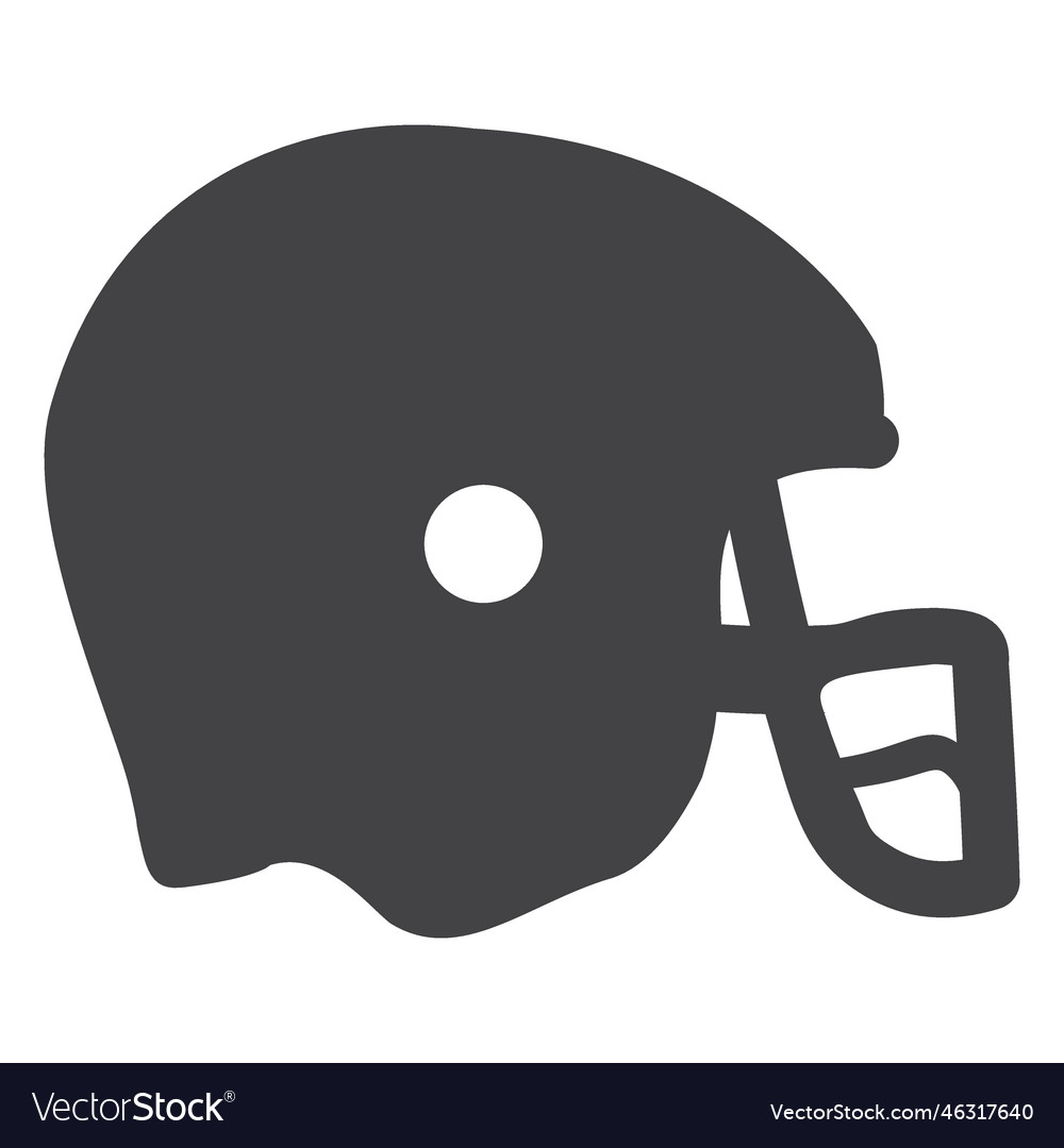 American Football Helm flache Ikone