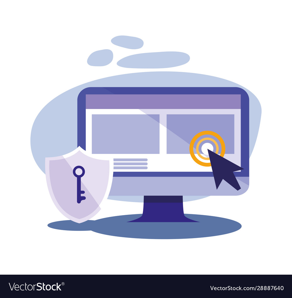 Digital computer shield and cursor design