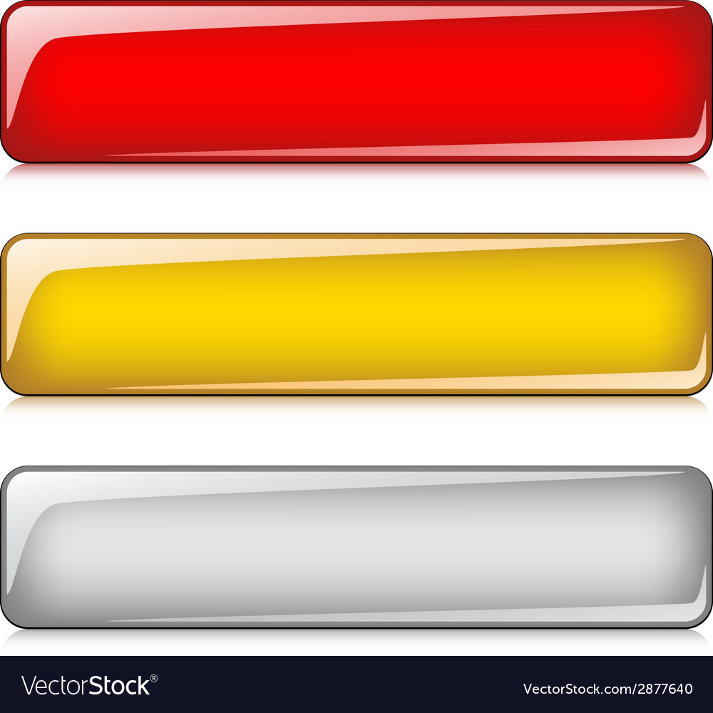 Glossy buttons