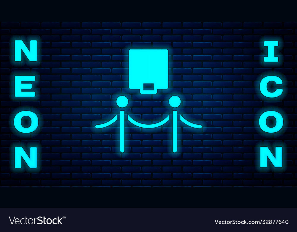 Get Neon Picture Frame Icon Gif