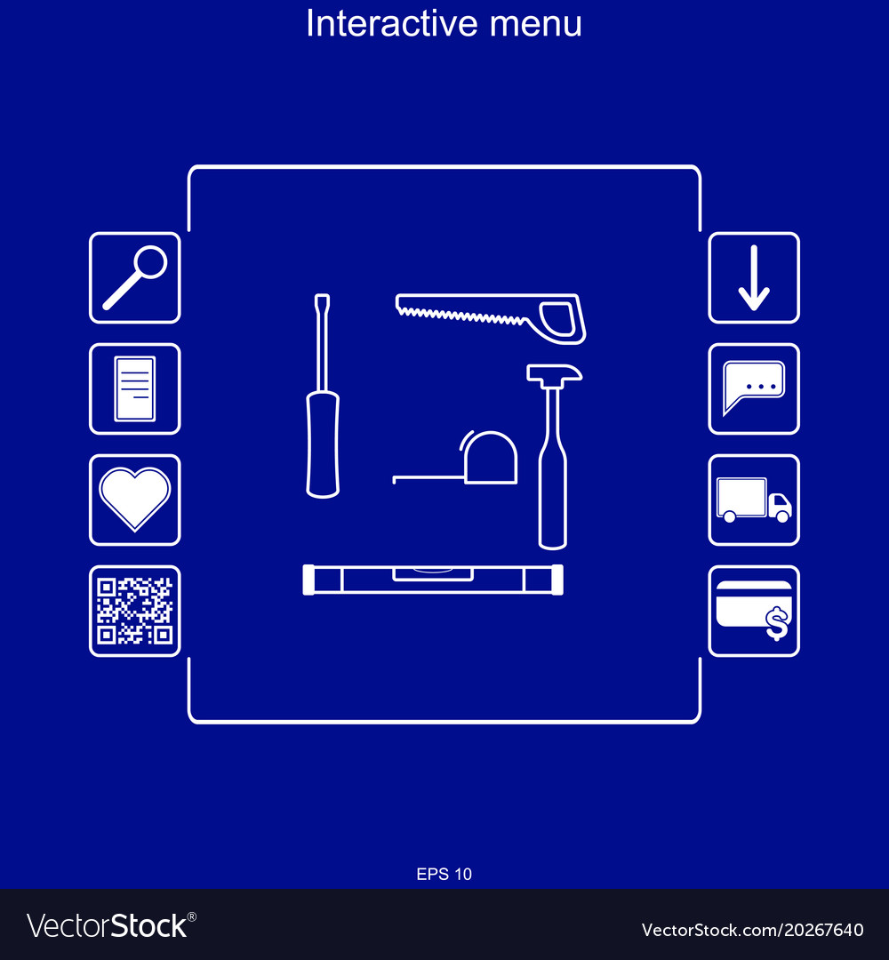 Image of the interactive menu purchasing tools