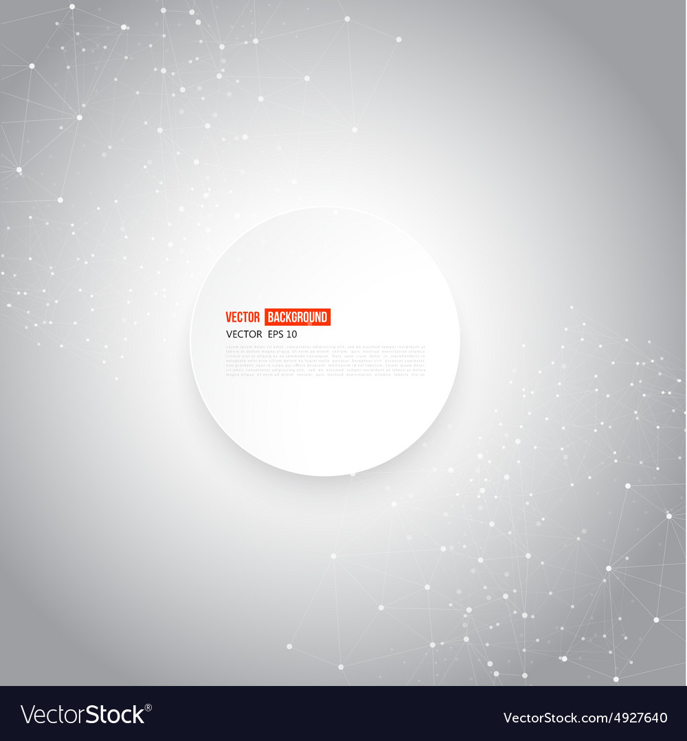Network background abstract polygon