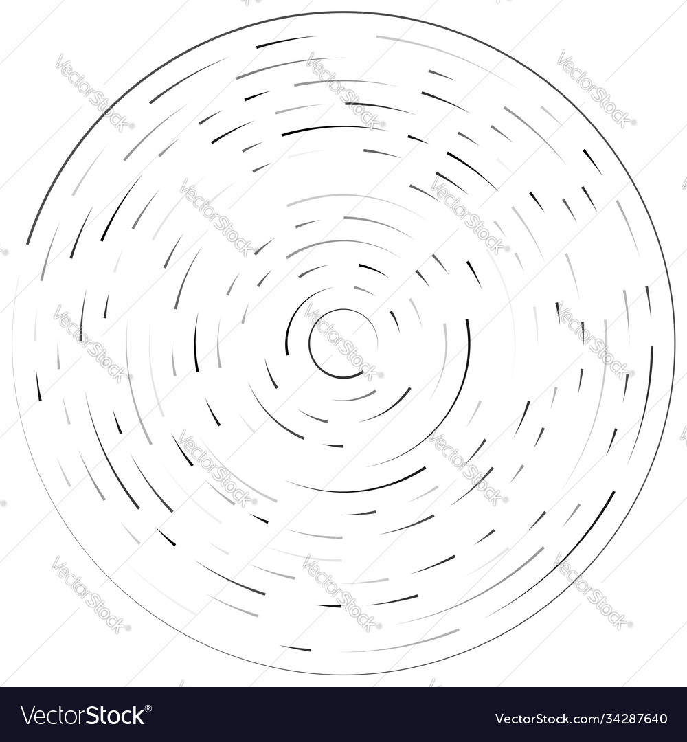 Radial radiating lines abstract burst element vector image Radial radiating lines abstract burst element