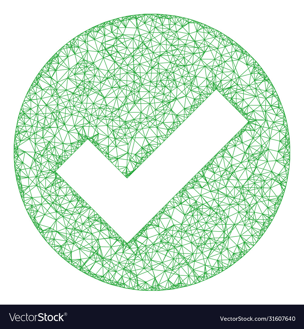 Web network valid icon