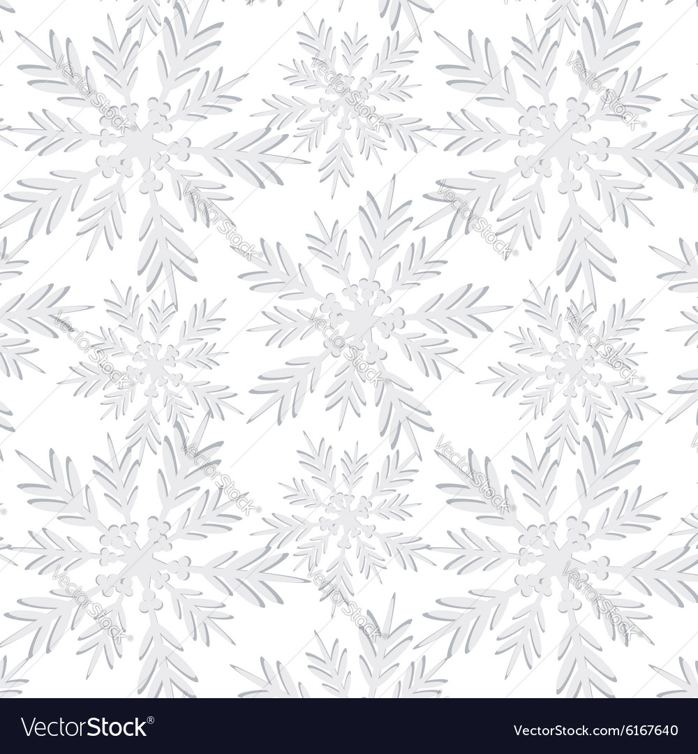 Winter Snowflake Pattern