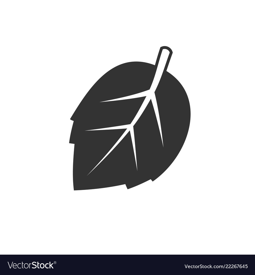 Autumn leaf icon Royalty Free Vector Image - VectorStock