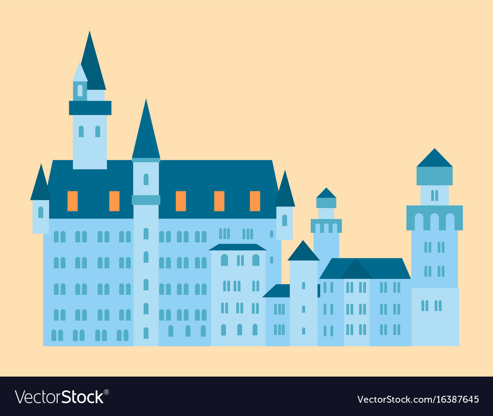 Castle tower tourism travel design famous building