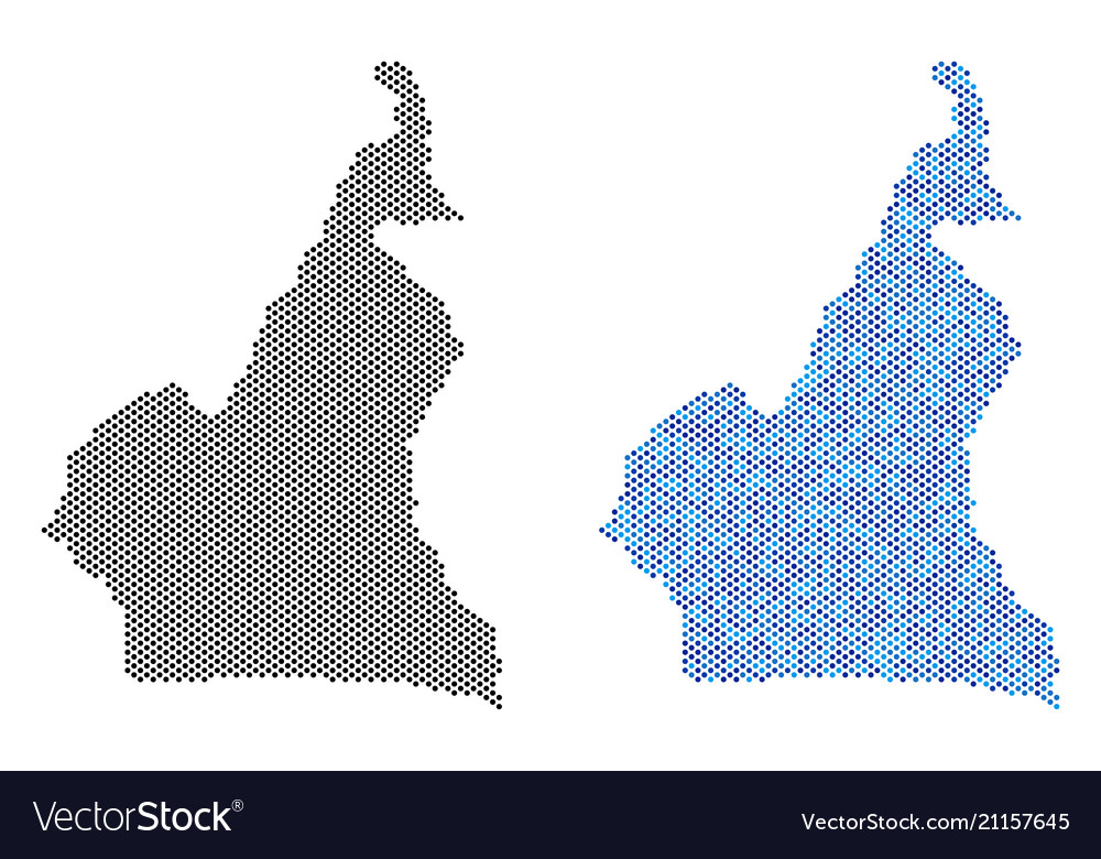 Dot african cameroon map Abstracts