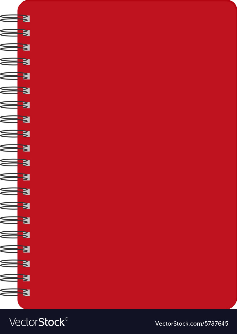 Red Spiral Notebook