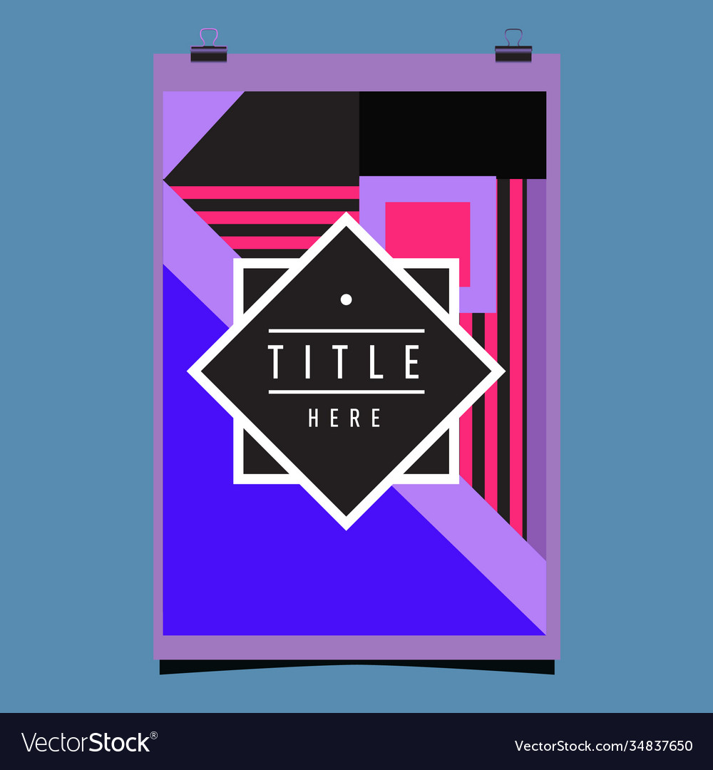Abstract colorful geometric pattern background