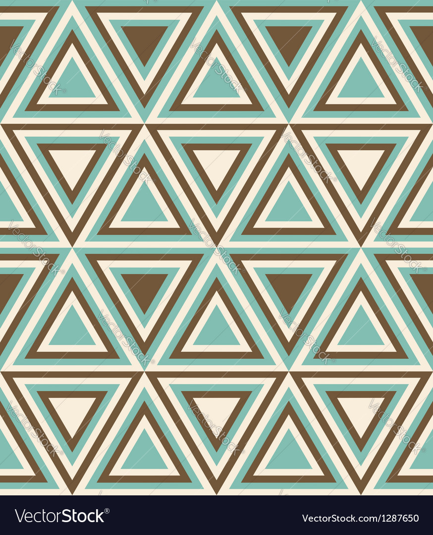 Geometric Triangle Pattern