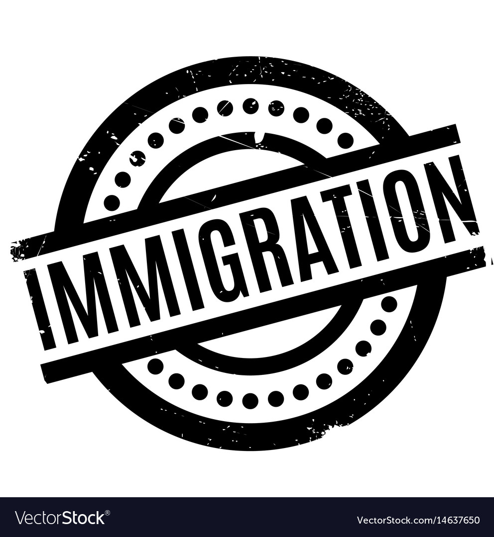 Immigration rubber stamp