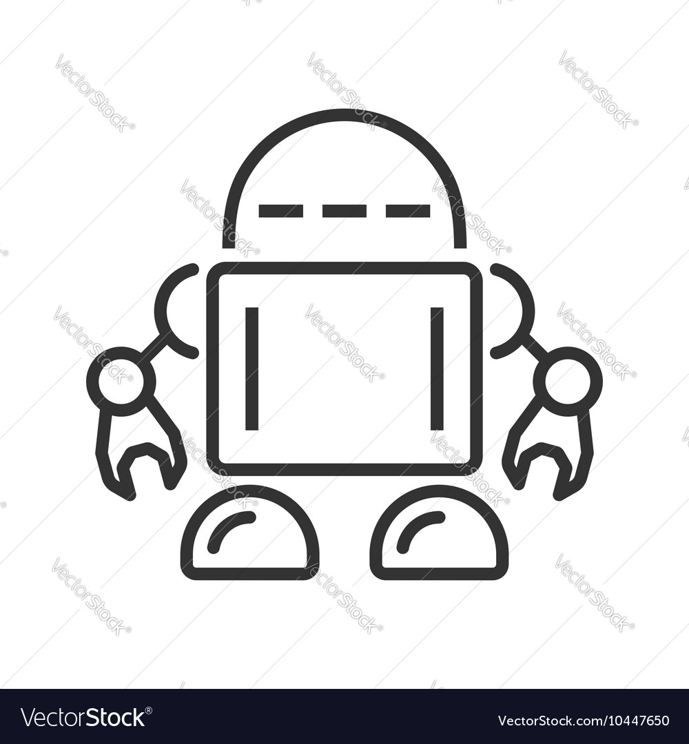 Robot Icon - Robotics Technology