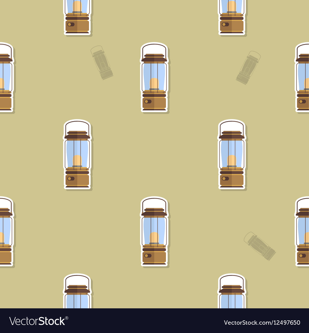 Seamless pattern with lanterns