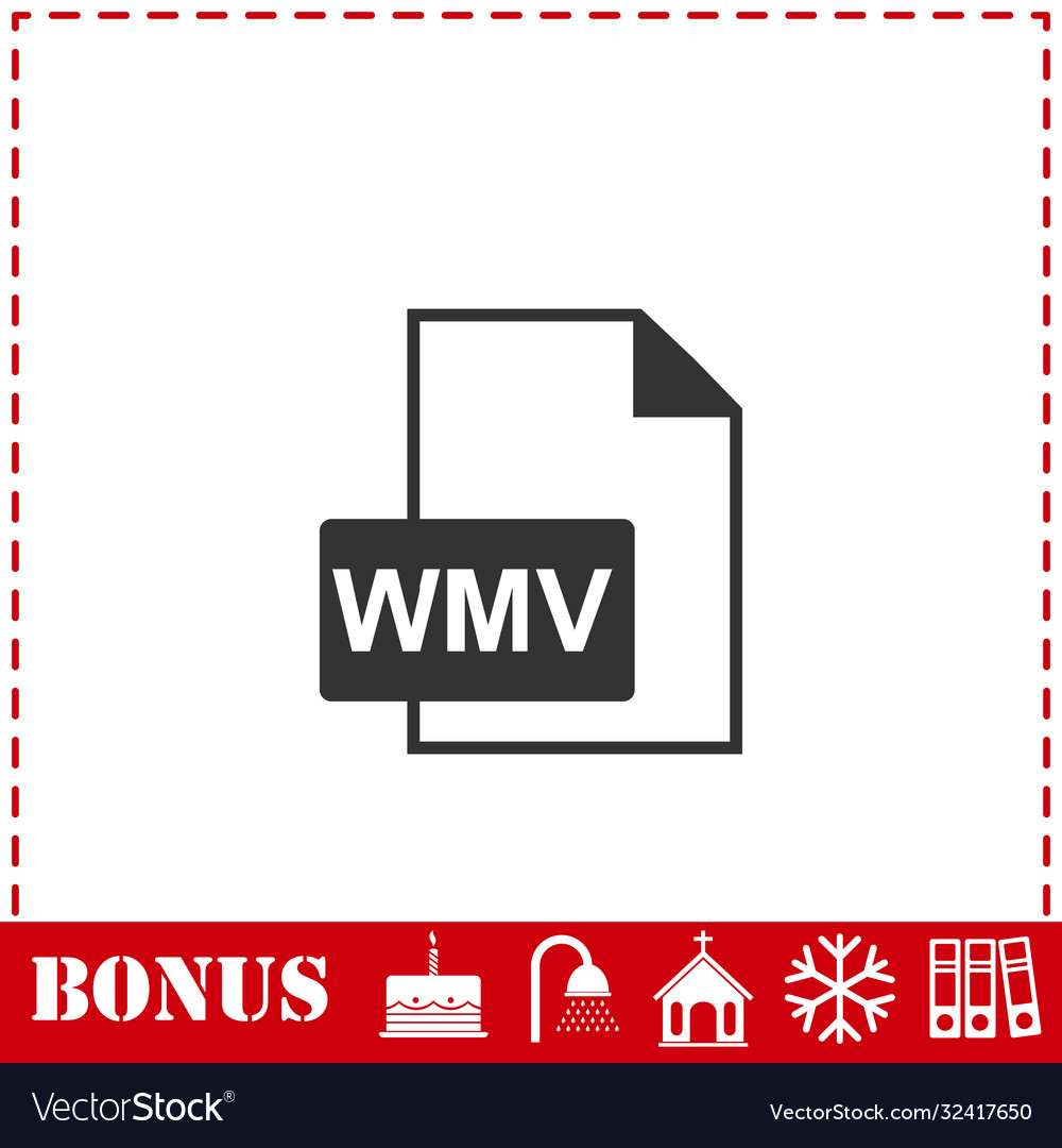 Wmv icon flat