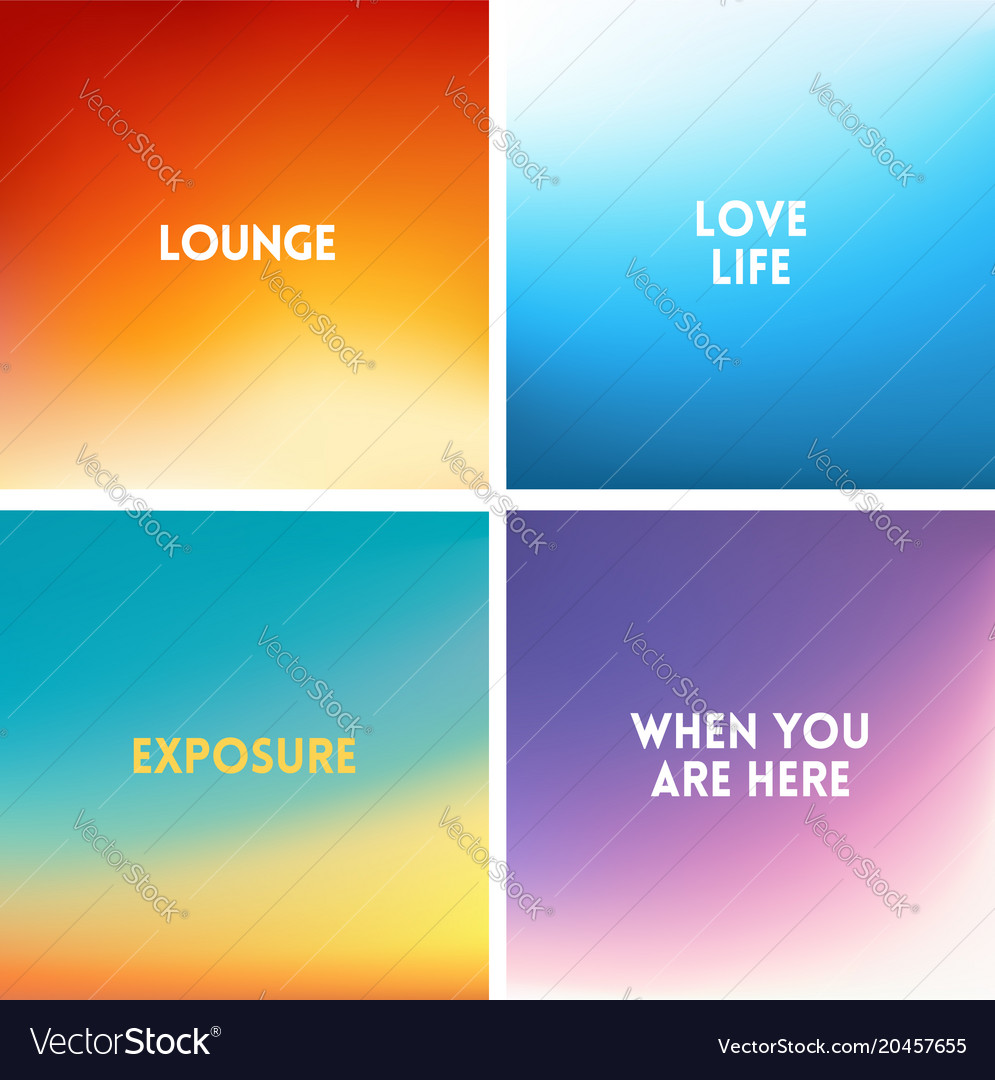 Abstract multicolored blurred background