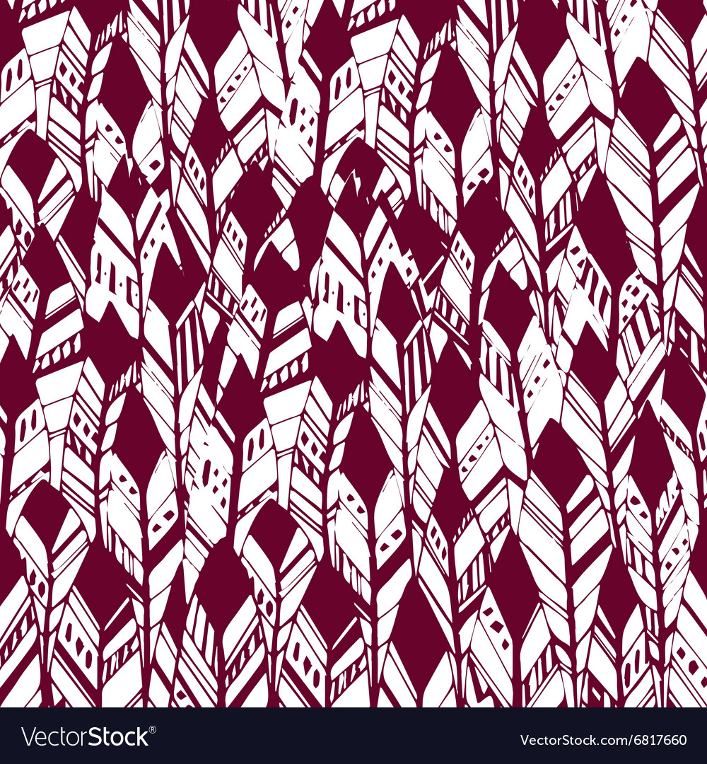 Feather background retro pattern ethnic