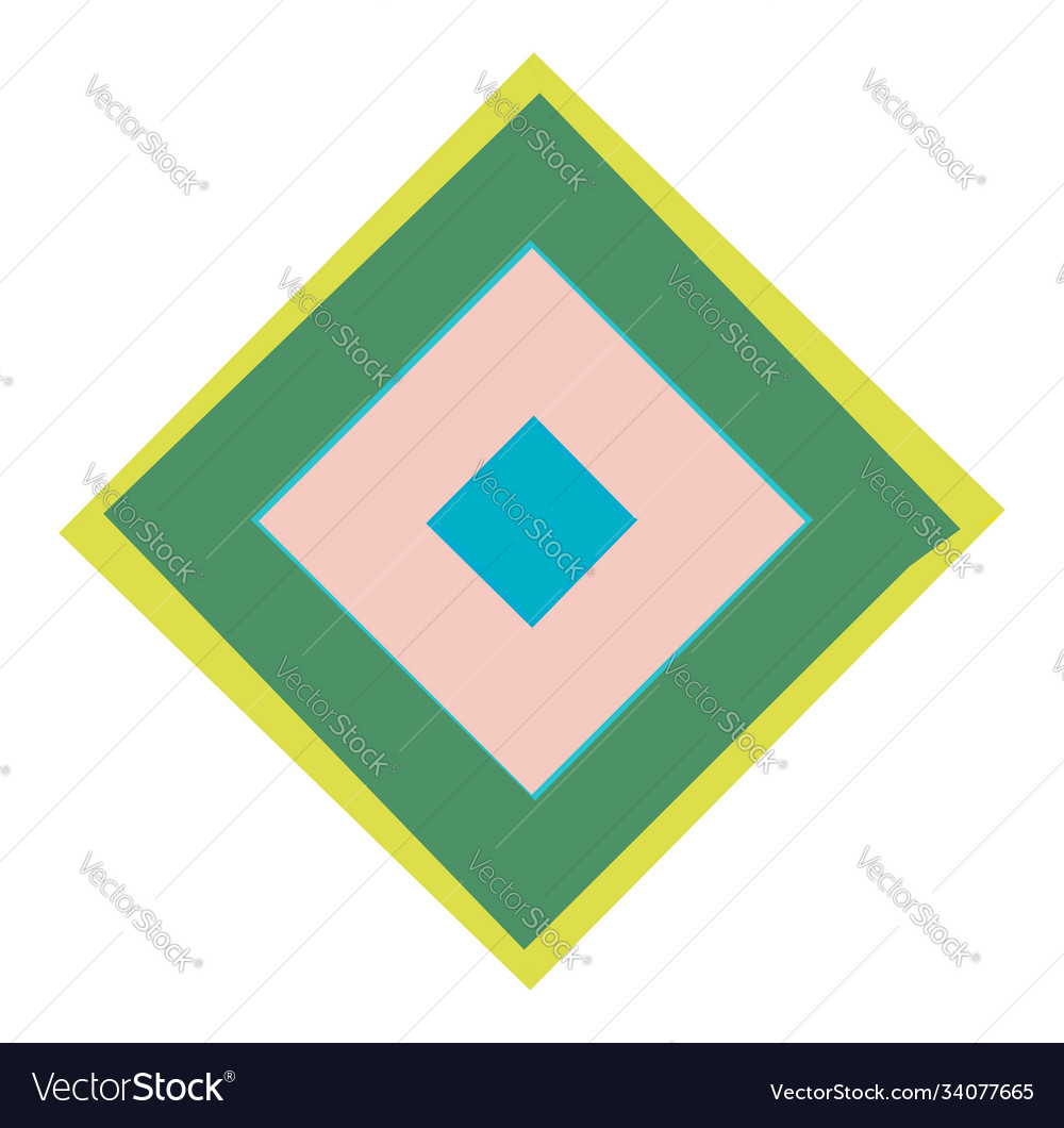 Abstract random geometry shape generative art vector image Abstract random geometry shape generative art
