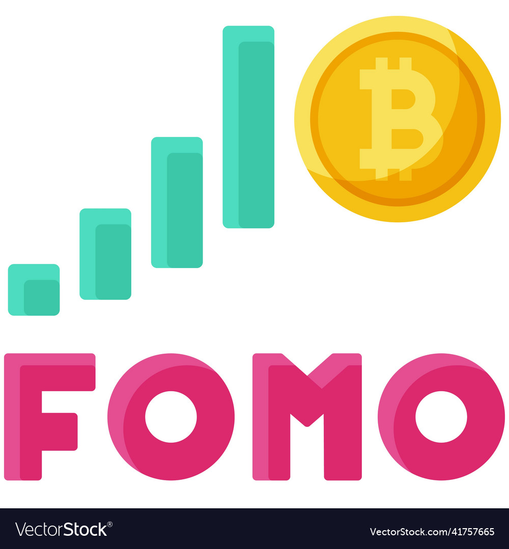 Fear of missing out icon bitcoin related