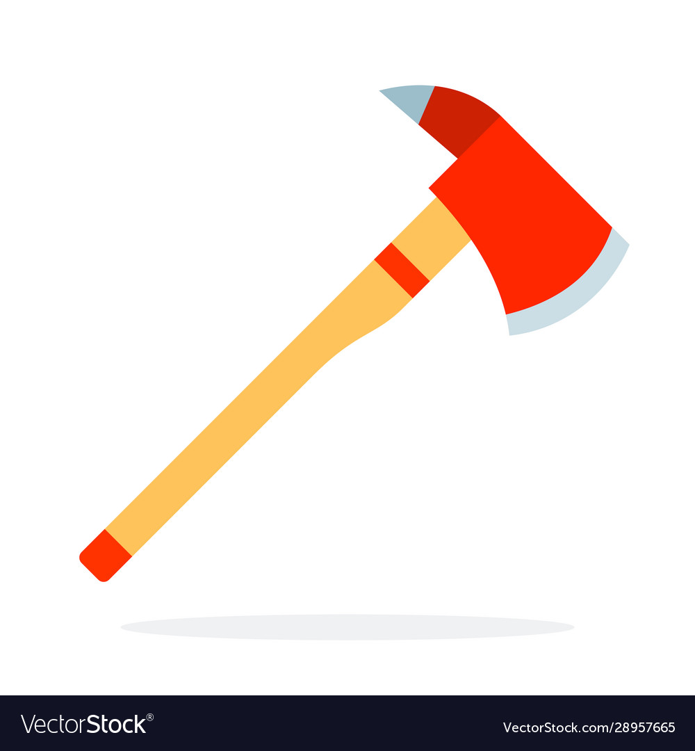 Fire ax Royalty Free Vector Image - VectorStock