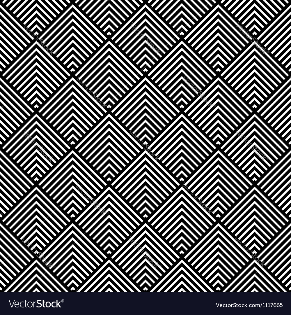 Geometric Diagonal Check Pattern