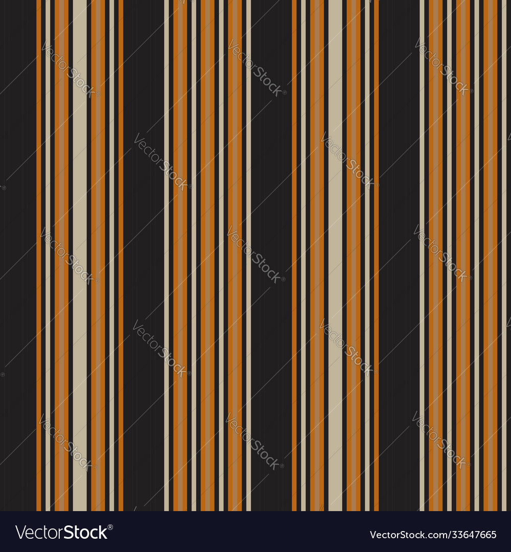 Orange Stripe Seamless Pattern Background Vector Image