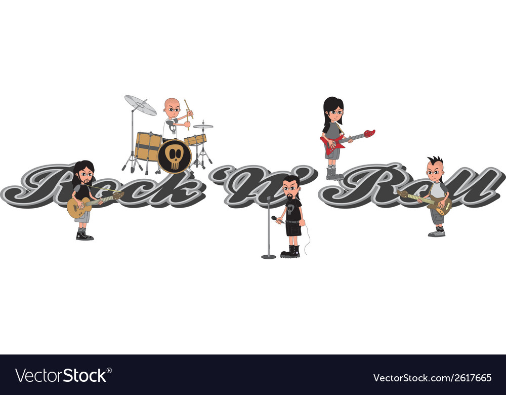 Rock n roll design elements