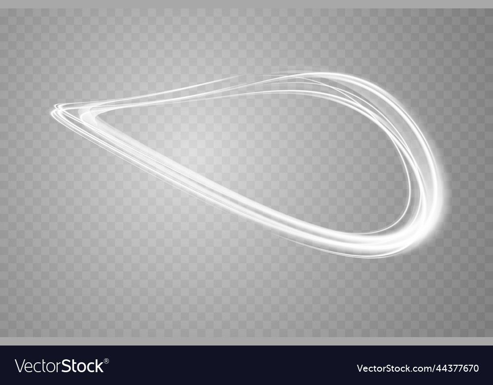 Abstract light lines of motion and speed in golden vector image Abstract light lines of motion and speed in golden