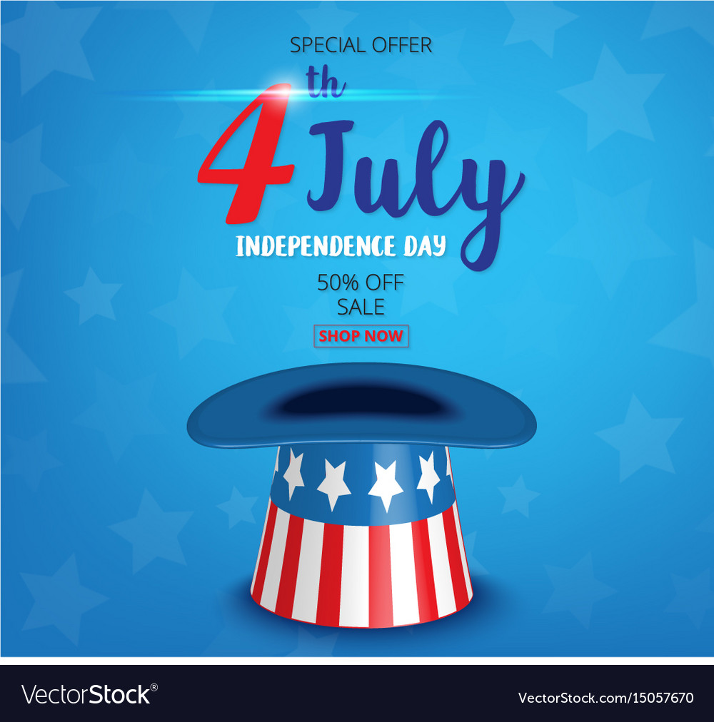 American independence day of 4th july