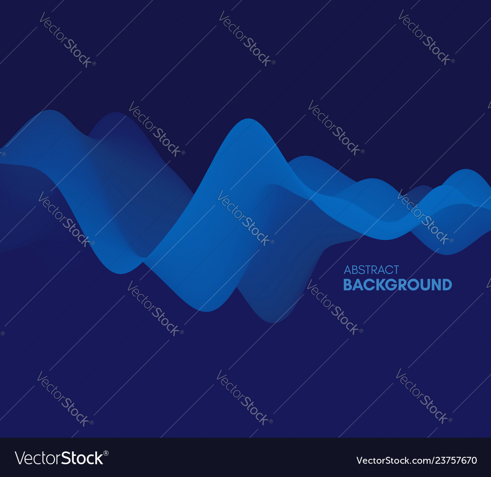 Dynamic Abstract Wave Background