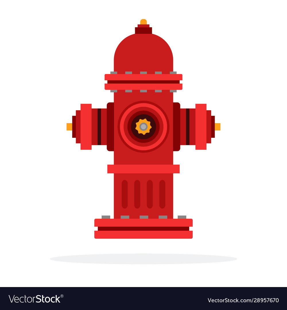 Outdoor fire hydrant Royalty Free Vector Image