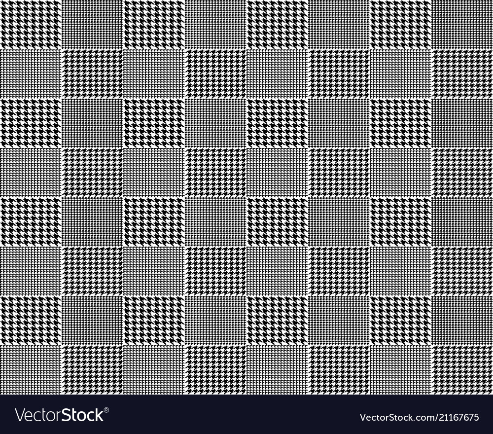 Creative of fabric houndstooth